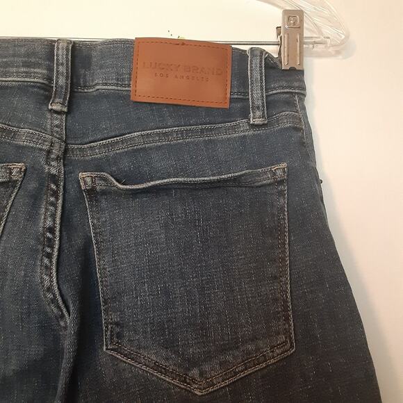 Lucky Brand Jeans Women’s Size 4/27 Ava Skinny Stretch Mid Rise Dark Wash Denim - Picture 8 of 11